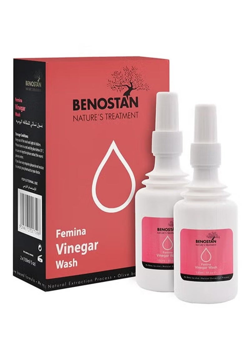 BENOSTAN Benostan Femina Vinegar Wash 2 x (150 ml )